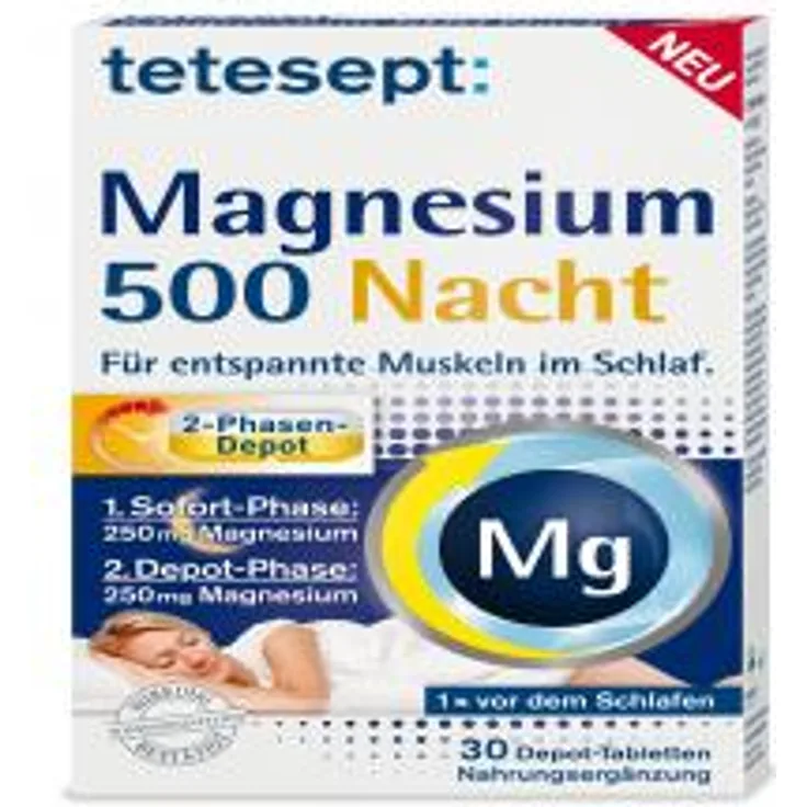 Tetesept Magnes 500 Nacht