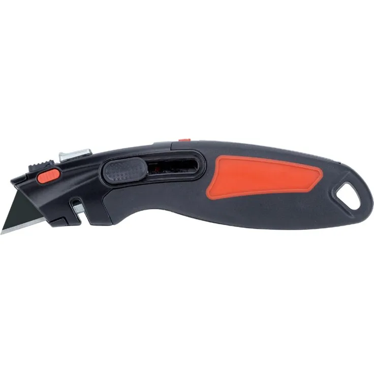 MAUL Sicherheitscutter MAULwork, Klinge: 18 mm, schwarz-rot