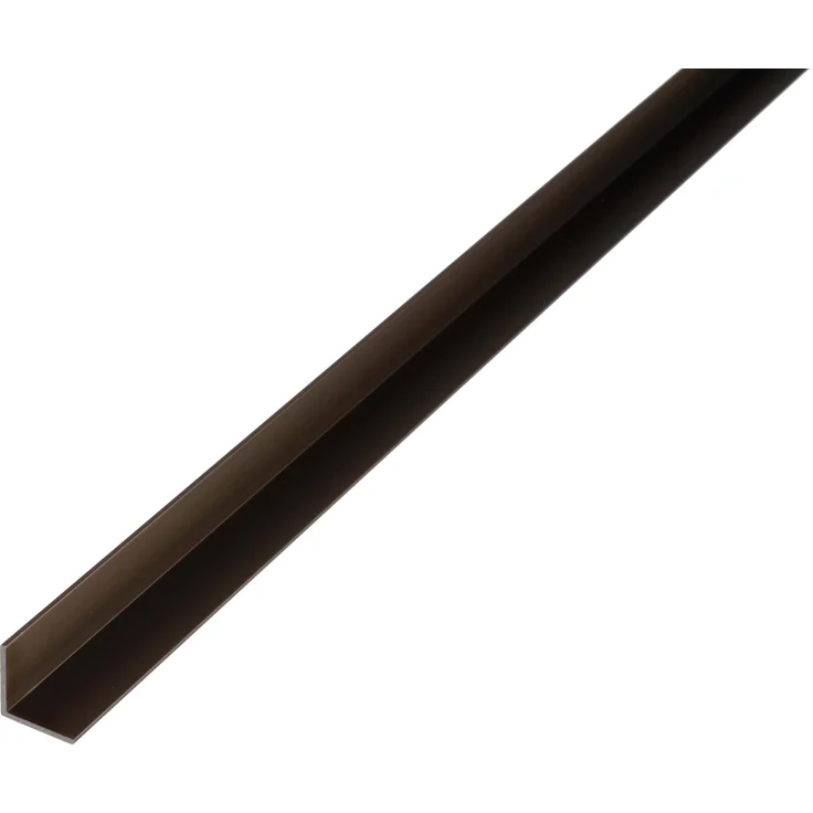 Alberts Winkelprofil | Aluminium, bronzefarbig eloxiert | 1000 x 30 x 30 mm 
(480042) – Bild 1