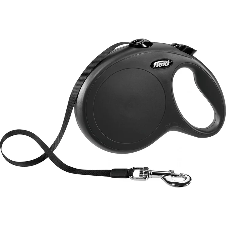 Flexi Hundeleine New Classic L Länge: 8 m, schwarz – Bild 1