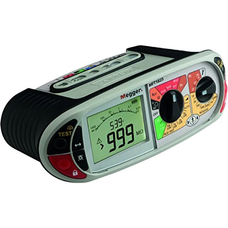 Megger MFT1825-SC-DE-NL-EN Installationstester Messungen nach DIN VDE 0100-600, DIN VDE 0105-100 (1002-408)