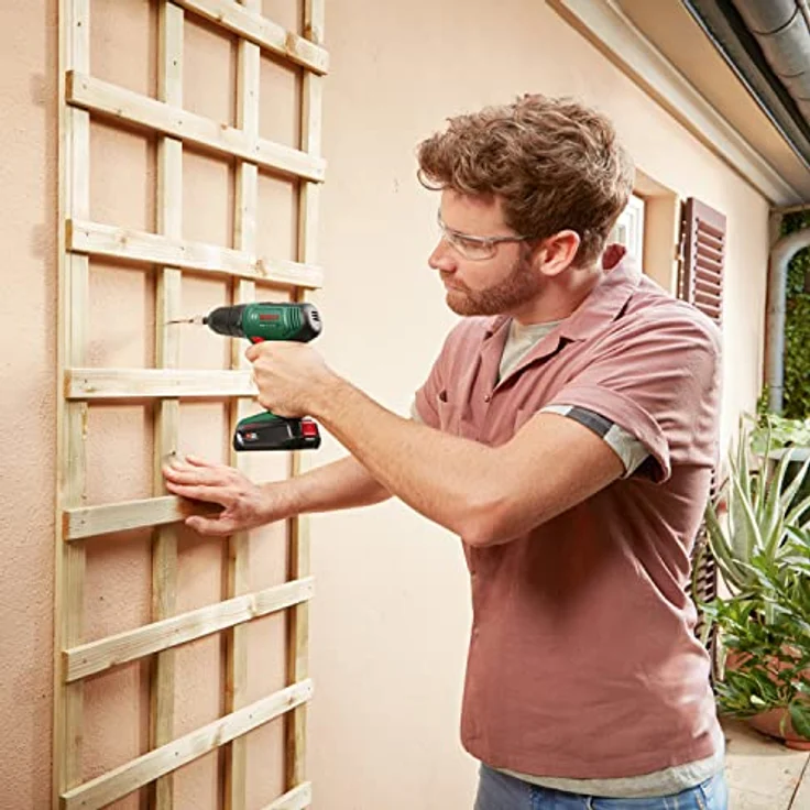 Bosch Home and Garden Easydrill 18V-38 Akku-Bohrschrauber 1x 2Ah Akku und Ladegerät im Transportkoffer – Bild 4