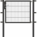 Alberts Einzeltor Flexo mit Zubehör | anthrazit | Breite 100 cm | Höhe 80 cm 
(646424)