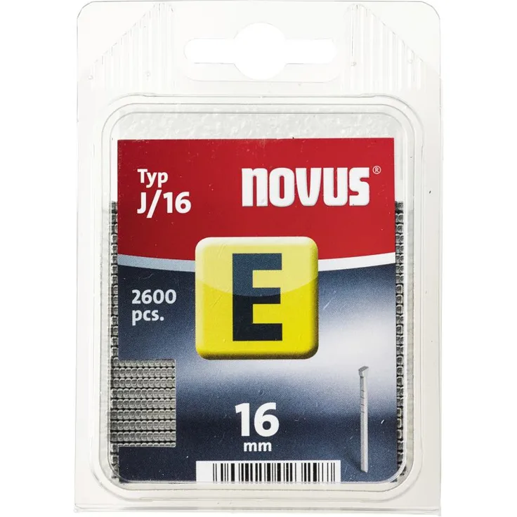 NOVUS Nägel E Typ J/16 mm 2.600 Stück 044-0084