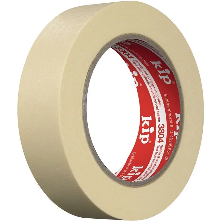 Feinkrepp 3804 MASKING-TEC leicht gekreppt natur L.50m B.18mm Rl.KIP VE: 12