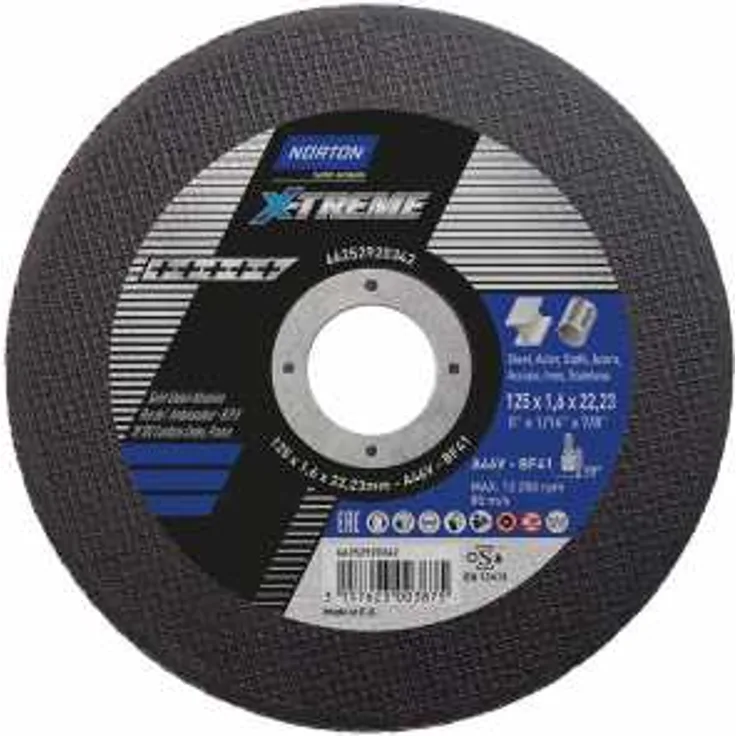 NORTON Trennscheibe X-Treme 125x1,6mm, T41