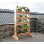 Westmann Kräuterregal XL natur 50x80x140 cm