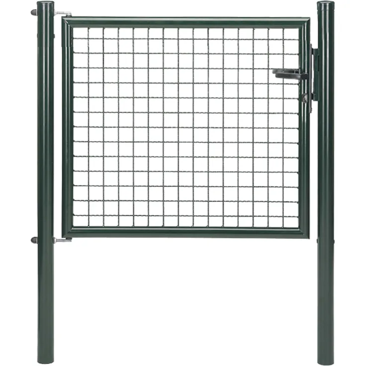 Alberts Wellengitter-Einzeltor mit Zubehör | anthrazit-metallic | Breite 100 cm | Höhe 75 cm 
(600099)