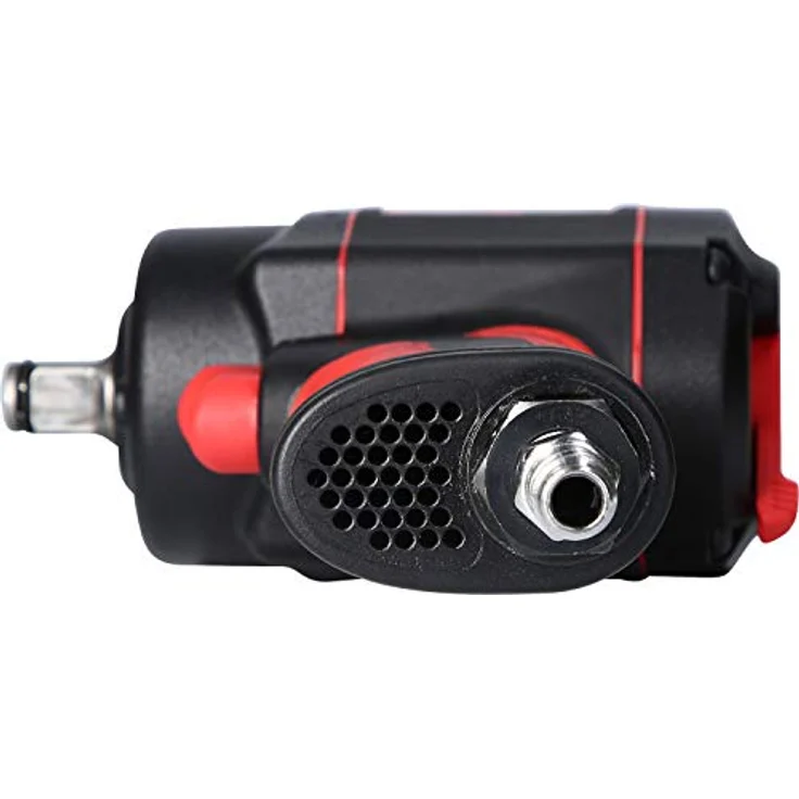 KS Tools miniDEVIL 515.1315 Hochleistungs-Druckluft-Schlagschrauber Vierkantaufnahme Abluftführung nach unten Kälteisolierter Handgriff 755 Nm 169 l/min 6,3 bar – Bild 7