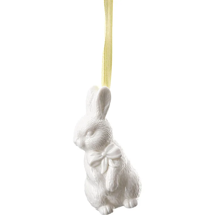 Hutschenreuther Hase Stehend Osteranhänger Weiss