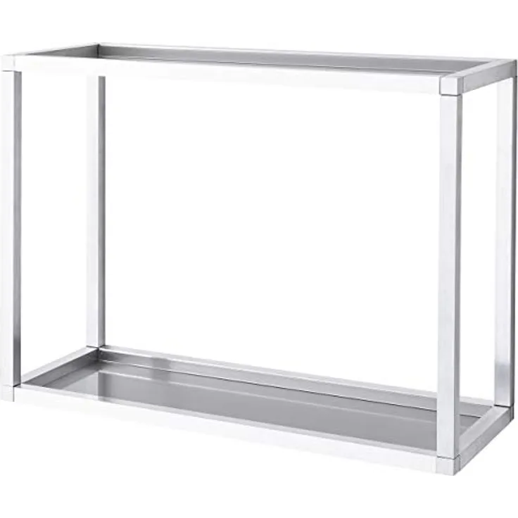 Regalsystem 60x45 edelstahloptik eloxiert 600x250x450mm