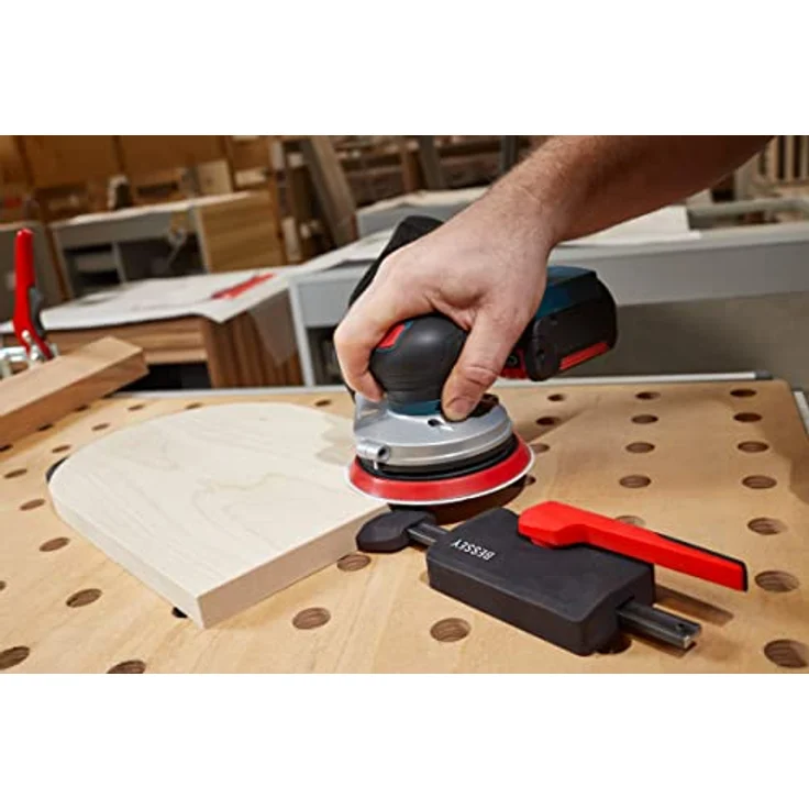 Bessey Waagrecht Schraubzwinge Niederzugspanner 2er Set WNS-Set-MFT für Multifunktionstische – Bild 3