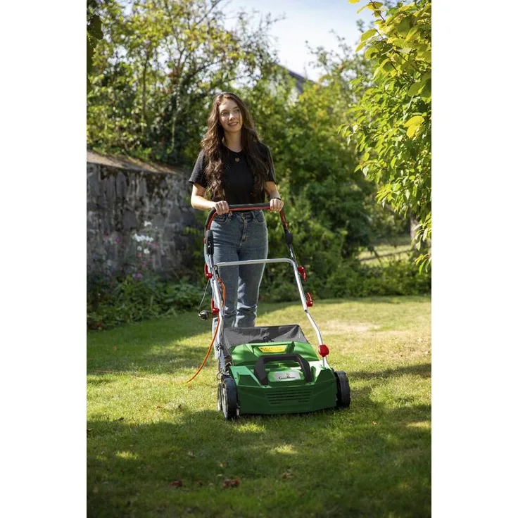 Gartenmeister Elektrischer Vertikutierer & Lüfter ?„GMEVL 1800?“, 1800 Watt