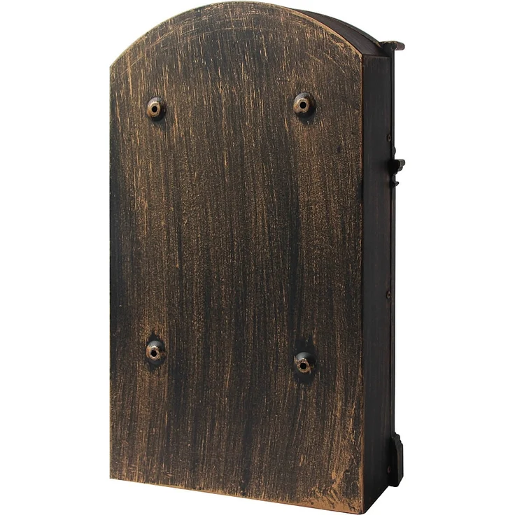 Briefkasten Antik Wandbriefkasten Briefkastenanlage Mailbox Letterbox Gold – Bild 4