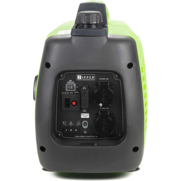 Zipper ZI-STE 2000 Stromerzeuger, max. Leistung 2,2 kW, Verbrauch 1 L/h – Bild 2