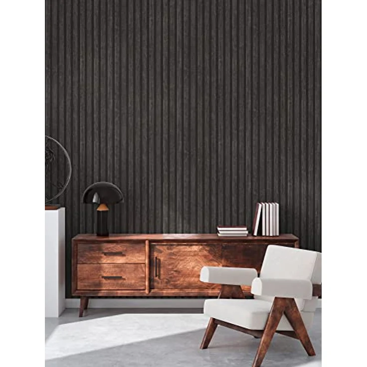 Vliestapete AS Creation Skandinavisch Holzoptik Dunkelgrau Schwarz 39109-4 10,05 x 0,53 m – Bild 8