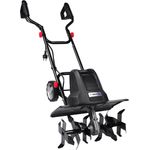 BRAST Motorhacke Elektro Gartenfräse 1500 Watt 45cm Arbeitsbreite 24 Hackmesser Kultivator Ackerfräse Hacke