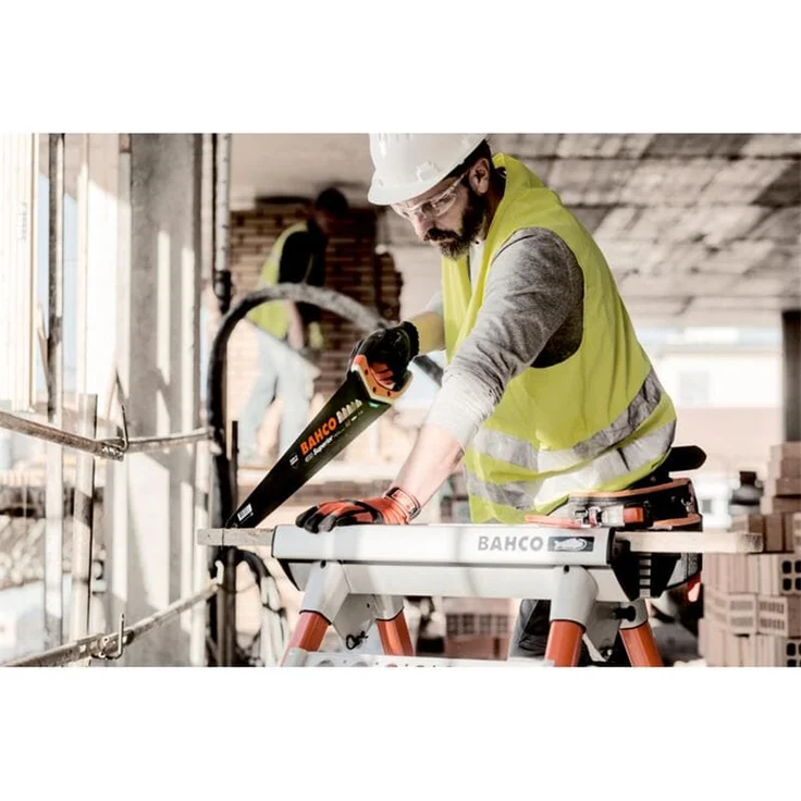 Bahco Fuchsschwanz Superior 2600-19-XT-HP 475 mm Profi ERGO Handsäge Holzsäge  Korrosionsschutzbeschichtung, XT-Verzahnung, gehärtete Zahnspitzen, verstärktes Blatt – Bild 4