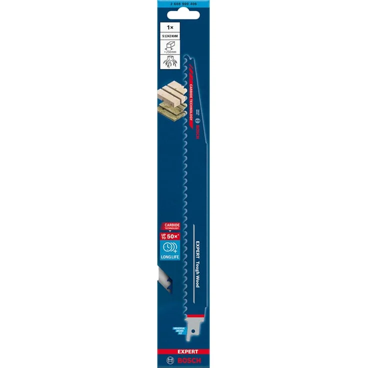 Säbelsägeblatt Expert Tough Wood L.300mm B.25mm TPI 3 8,5mm 1 St.-Karte - Preisvergleich – Bild 1