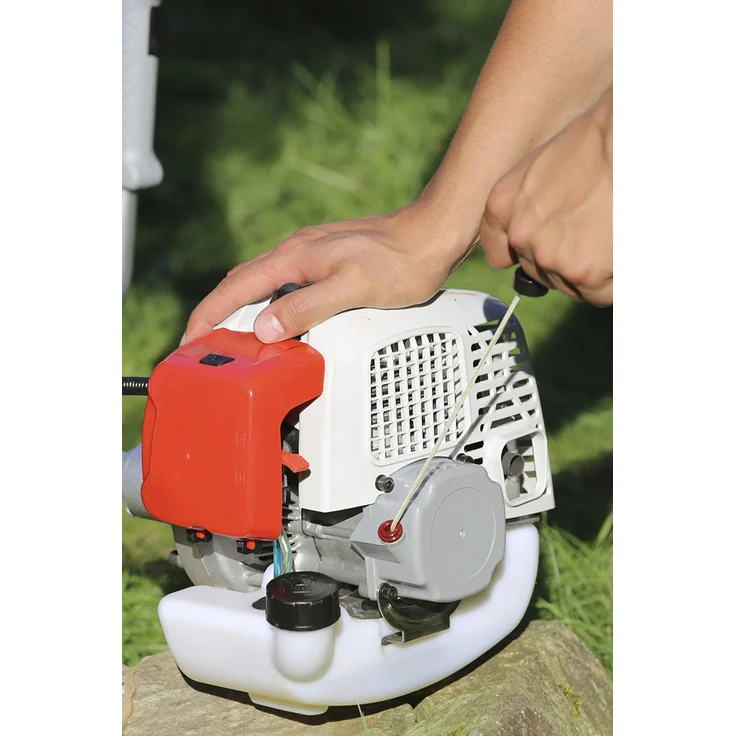 ikra Benzin Freischneider IBF 43 inkl. 8-Zahn-Messer & Schultergurt – Bild 5