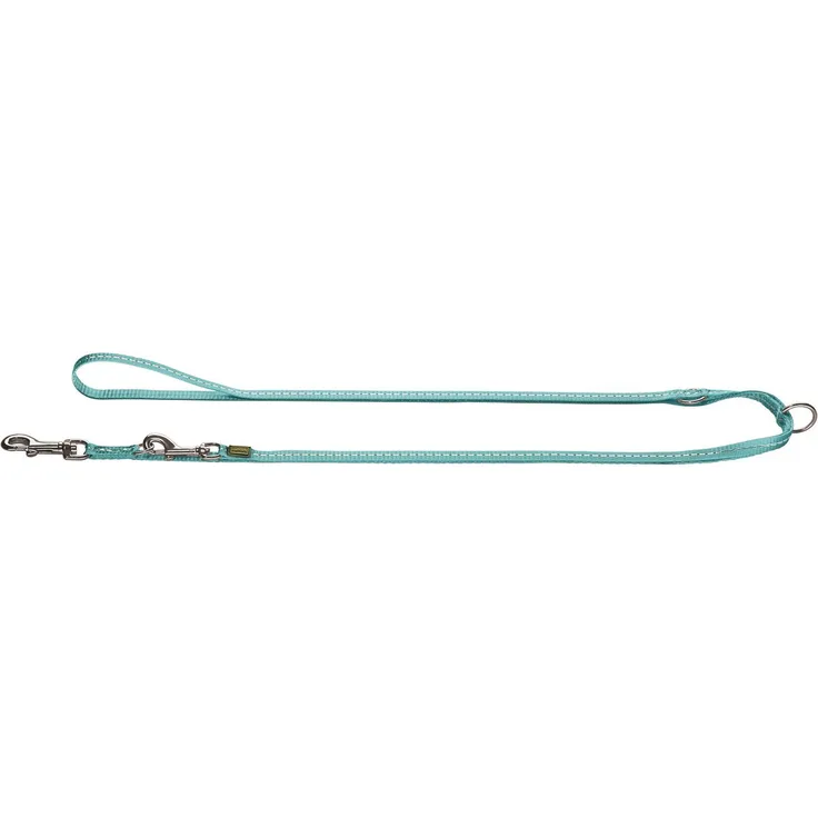 Hunter Hunde-Leine verstellbar Tripoli hellblau 15-200