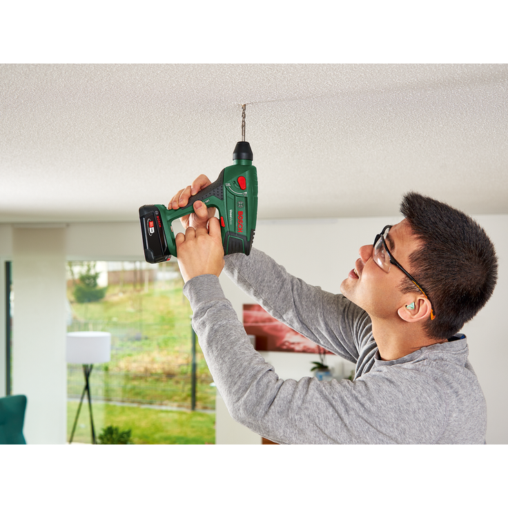 Bosch Uneo Maxx 060395230C Power for All 18V Akku-Bohrhammer 2,5 Ah ohne Akku ohne Ladegerät im Karton – Bild 8