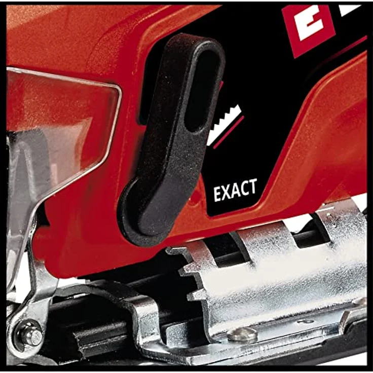 Einhell Akku-Stichsäge TC-JS 18 Li Power X-Change PXC (Li-Ion, 18V, 20 mm Hubhöhe, max. 45° Schrägschnitte, Pendelhubfunktion, werkzeuglose Sägeblattaufnahme, inkl. Sägeblatt, ohne Akku und Ladegerät) – Bild 2