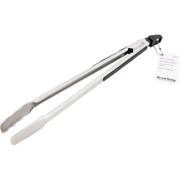 Broil King Baron Grillzange 45 cm, Edelstahl/ Kunststoff – Bild 3