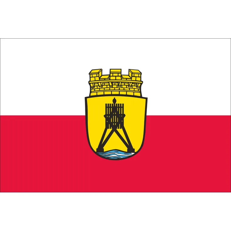 Flagge Cuxhaven 110 g/m² ca. 100 x 150 cm
