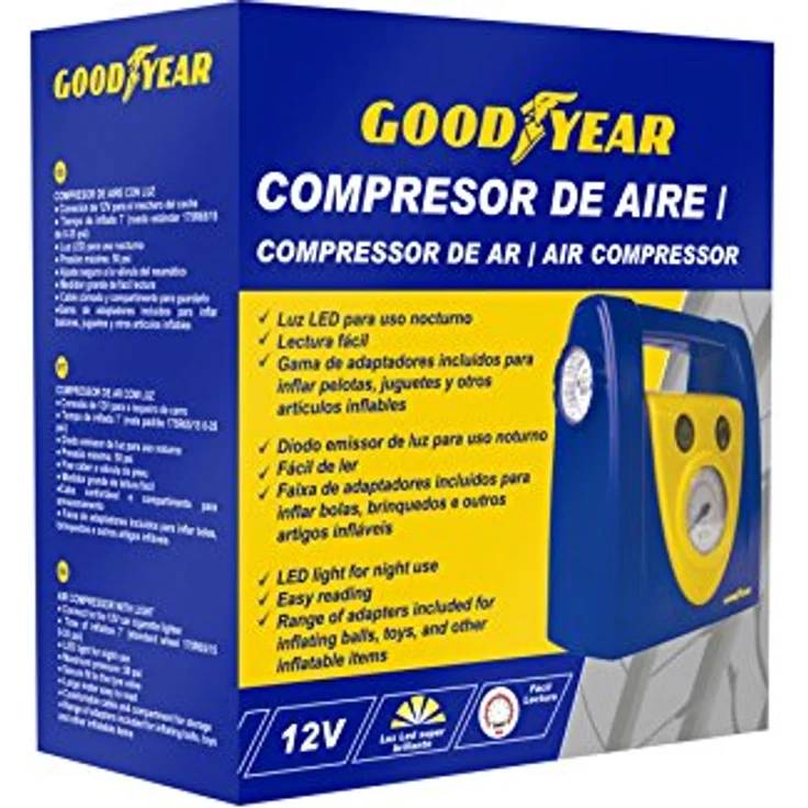 Luftkompressor Goodyear CS6 3,5 BAR 12V – Bild 8