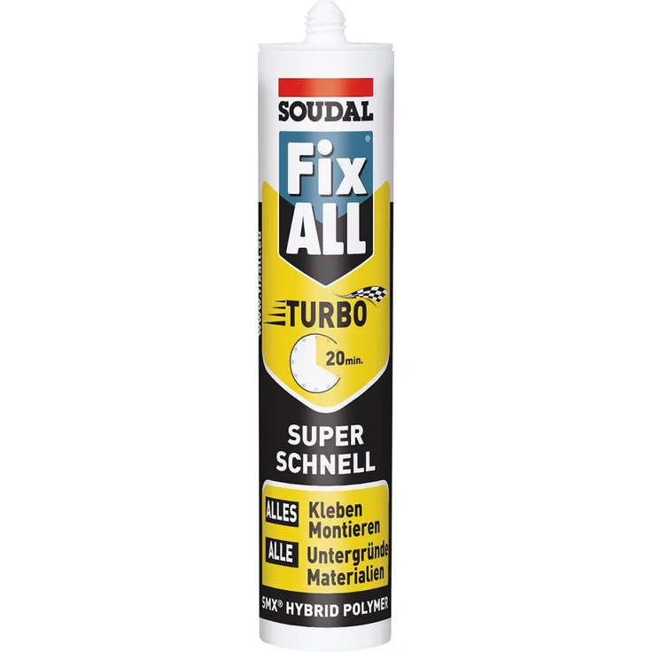 Soudal Fix ALL TURBO 290ml schnelle Verklebung - Preisvergleich