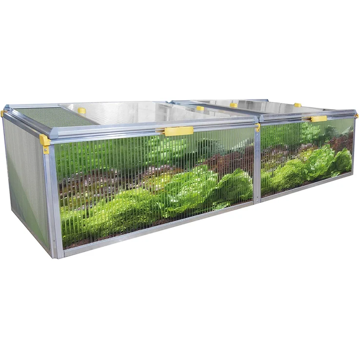 Juwel Frühbeet Bio Protect 2000 mit Schädlings- und Wetterschutz 200x76,5x52 cm – Bild 1