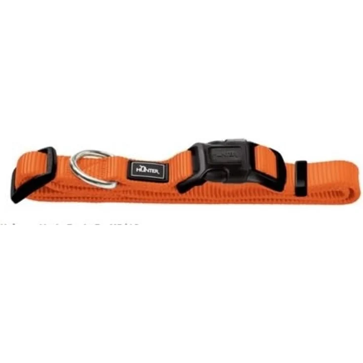 Hunter Hunde-Halsung Vario Basic orange M 2 – Bild 1