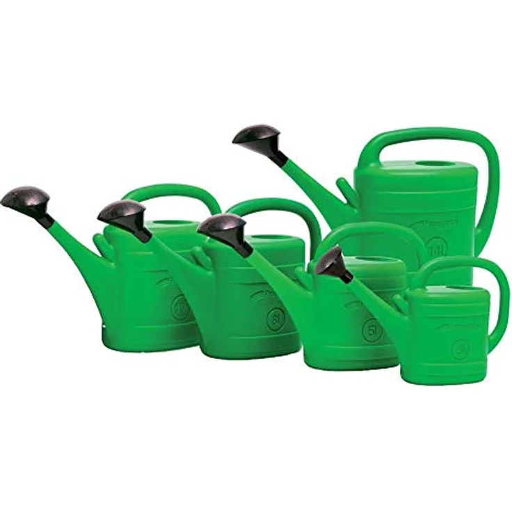 greemotion 628102 Gießkanne mit Brause 14 L, grün – Bild 3
