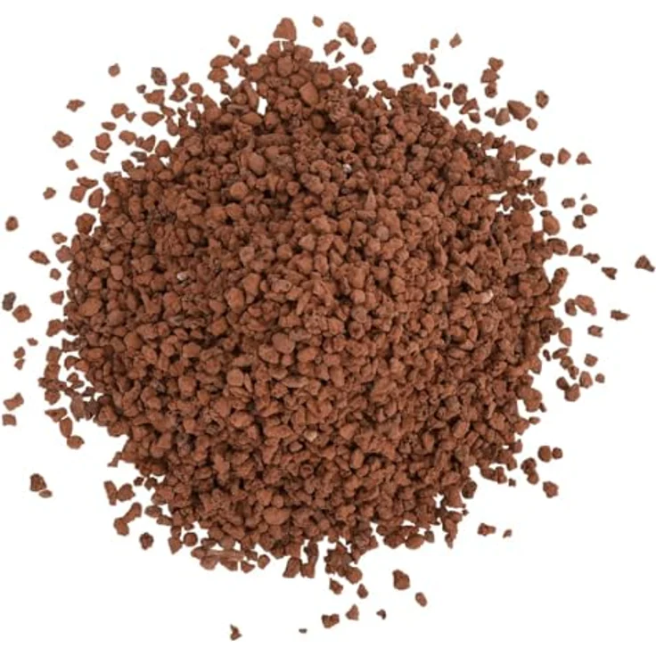 vidaXL Lavastein Biologische Filter, Lavamulch für Aquarium Landschaftsbau, Vulkangestein Garten Deko Steine, Rot 25 kg 5-8 mm – Bild 5