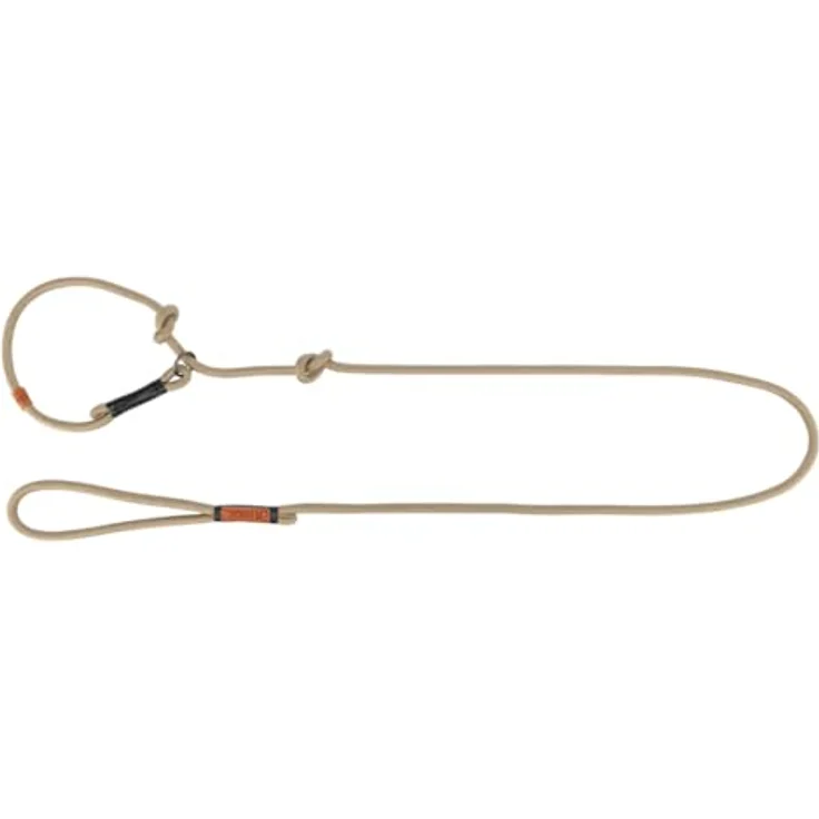 TRIXIE Hundeleine BE Nordic Retrieverleine S–M, 1,70 m Stuffenlos verstellbar in Sand/schwarz - Hundeleine mit Zugstopp ideal als Trainingsleine - für kleine bis mittelgroße Hunde - 17244 – Bild 1