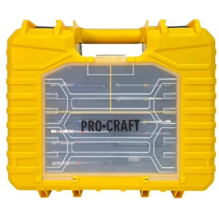 Procraft PA18ProDFR2-1B-C Akku Bohrschrauber 20 V, 30 Nm Brushless, inkl. 2,0 Ah Akku, Ladegerät, 13 tlg. Bit Set und Koffer – Bild 3