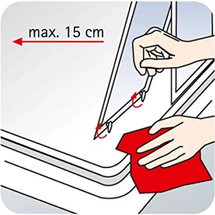 Schulte Sunny Runddusche, 90 x 90 x 190 cm, 5 mm Sicherheitsglas klar hell, Mattschwarz, Duschkabine zur Montage auf Duschwanne und Fliesen, EP395618 68 50 – Bild 3