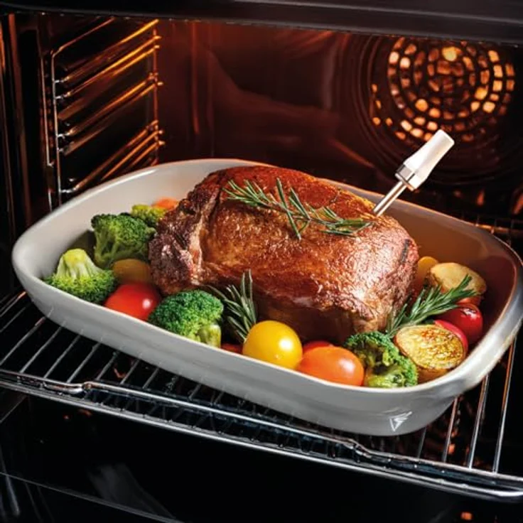 KKT KOLBE Grillthermometer HCPROBE Smarter Bluetooth Kerntemperaturfühler, Edelstahl, Kabellos, für Grill und Backofen – Bild 4