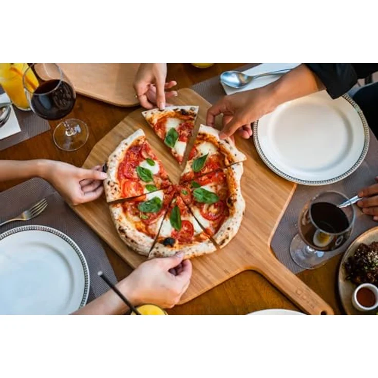 Ooni Bambus Pizzabrett medium - für Ooni Pro & Koda 16 – Bild 3