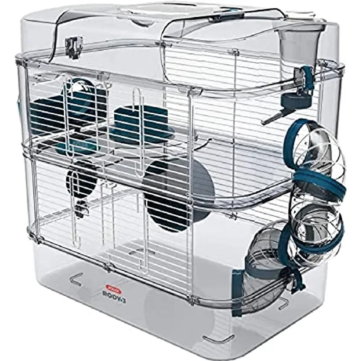 Zolux DUO RODY3 Blütenblatt. Blau, Gehege