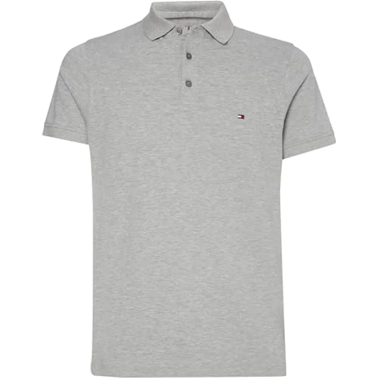 Tommy Hilfiger Poloshirt 1985 SLIM POLO aus leicht strukturiertem Piqué-Material in marineblau – Bild 6