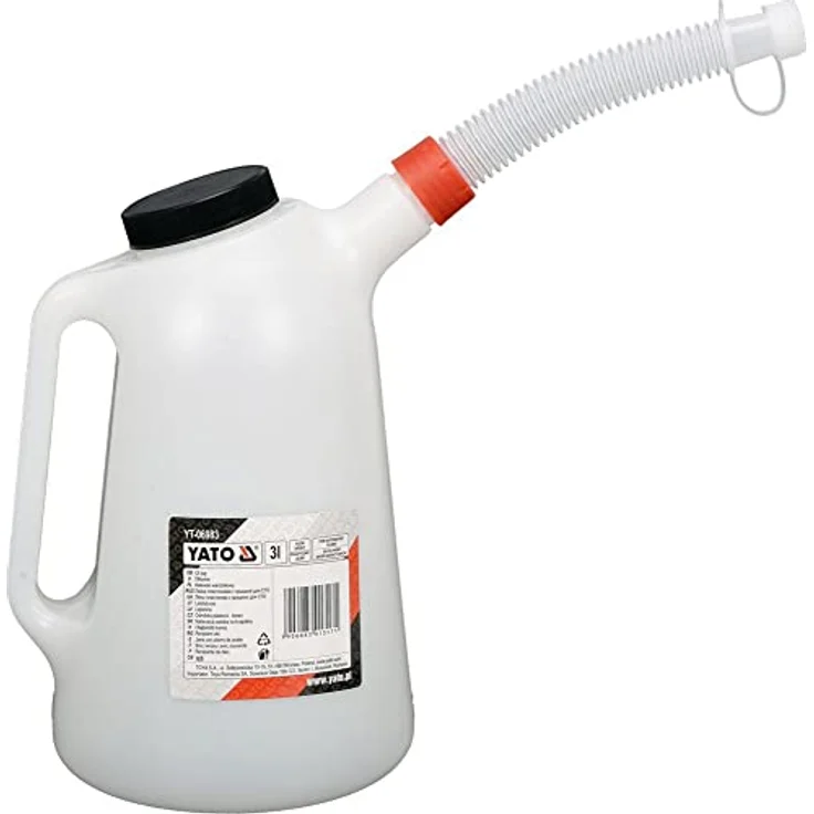 Ölkanne 3 Liter Behälter flexiblen Ausgießer YT-06983 – Bild 2