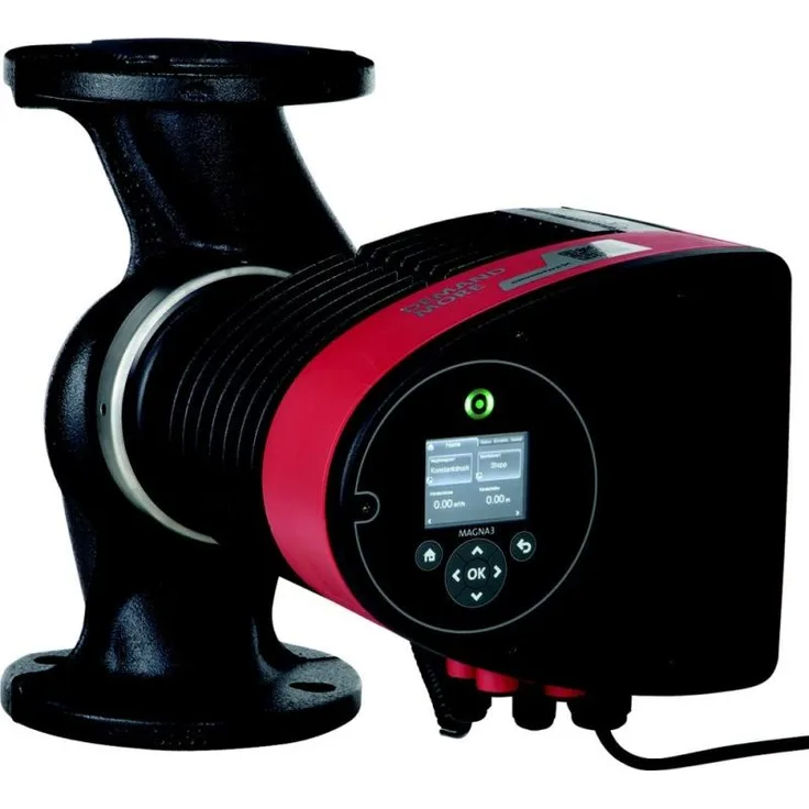 Dimplex UPH 80-40F, elektronisch geregelte Wasserpumpe mit 0,27 kW Leistung und 25 l/h Fördermenge, spritzwassergeschützt IPX4, made in Germany