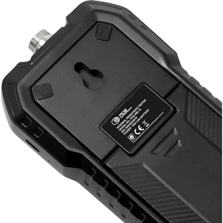 PCE Instruments PCE-IRM 10 Hand-Multimeter, digitales Grafik-Display zur Prüfung von Batteriequalität, USB-C, 2,4 Zoll Farbdisplay, Pass/Fail-Testfunktion, speicherbar bis zu 8 Grenzwerten – Bild 4