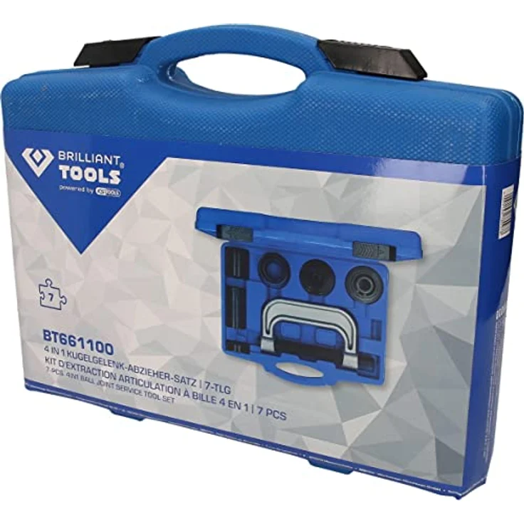 Brilliant Tools 4in1 Kugelgelenk-Abzieher-Satz BT661100, 9-teilig für Montage und Demontage von Kugel- und Traggelenken – Bild 6