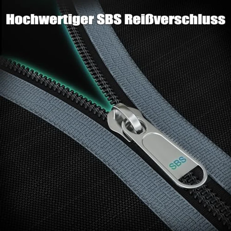 NovaGrove Growzelt 60x60x180cm, Growbox mit 1680D robuster Außenschicht, hochreflektierender Diamant-Aluminium-Innenbeschichtung, schwarz – Bild 4
