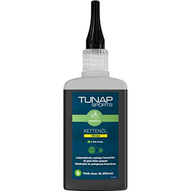 TUNAP SPORTS Kettenöl Ultimate - 100ml Tropfflasche | Fahrrad Langzeit-Schmierung für Ritzel, Schaltwerk und Kette – Bild 1