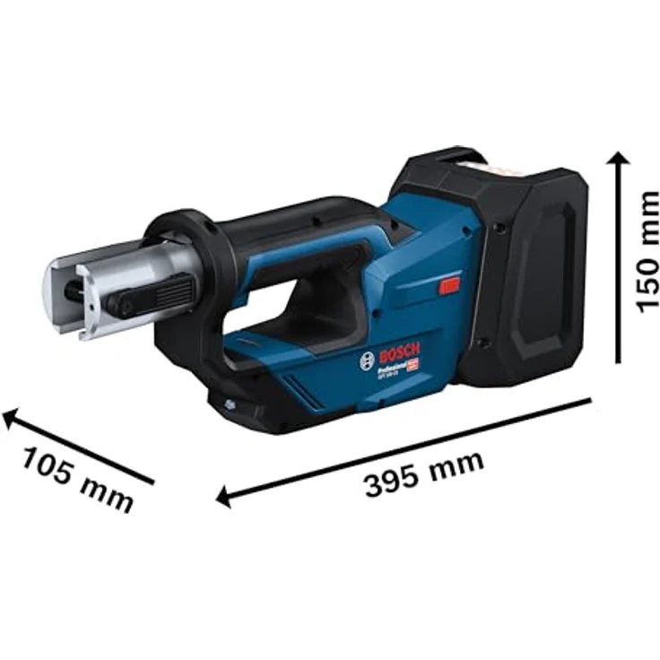 Bosch GPT 18V-19 Professional, Akku-Presswerkzeug mit 360° drehbarem Kopf und LED-Statuslicht, solo Variante – Bild 2
