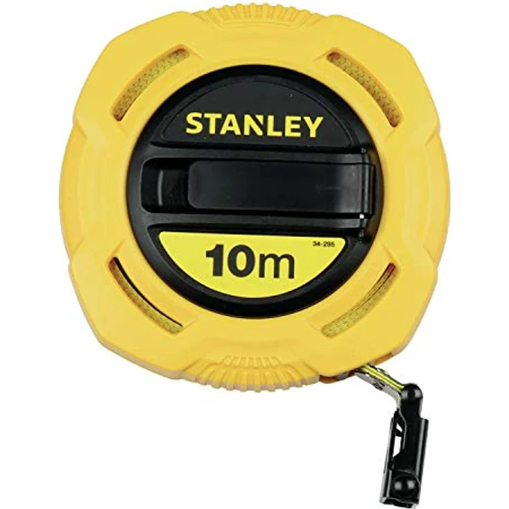 Stanley Kapselbandmaß Fiberglas (10 m Länge, 12,7 mm Breite, ABS-Kunststoff, PVC-Schutzbeschichtung) 0-34-295 – Bild 3